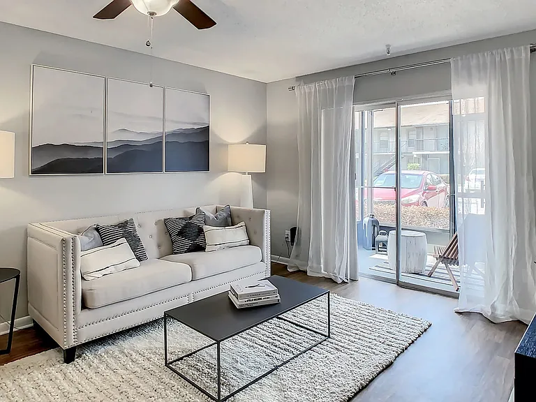 Relaxation redefined! A perfect blend of indoor serenity and outdoor bliss with spacious living rooms and private patio access!