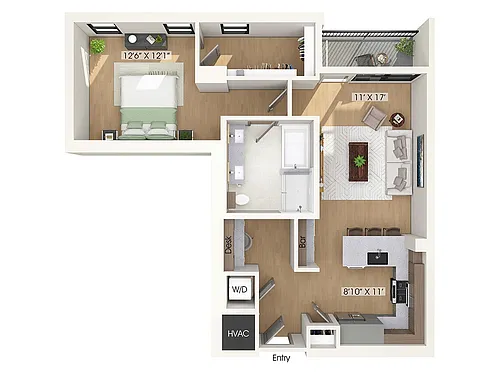 Floor plan A8