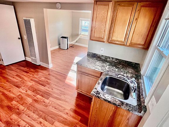 Kitchen and living room