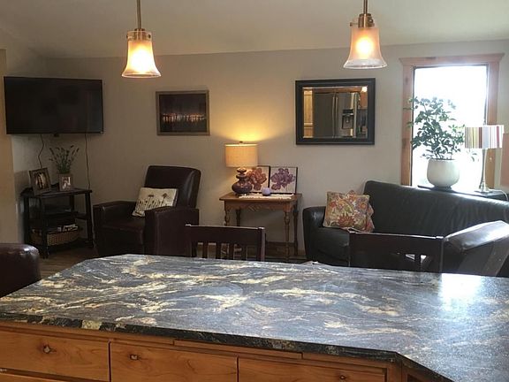 Open kitchen & living room
