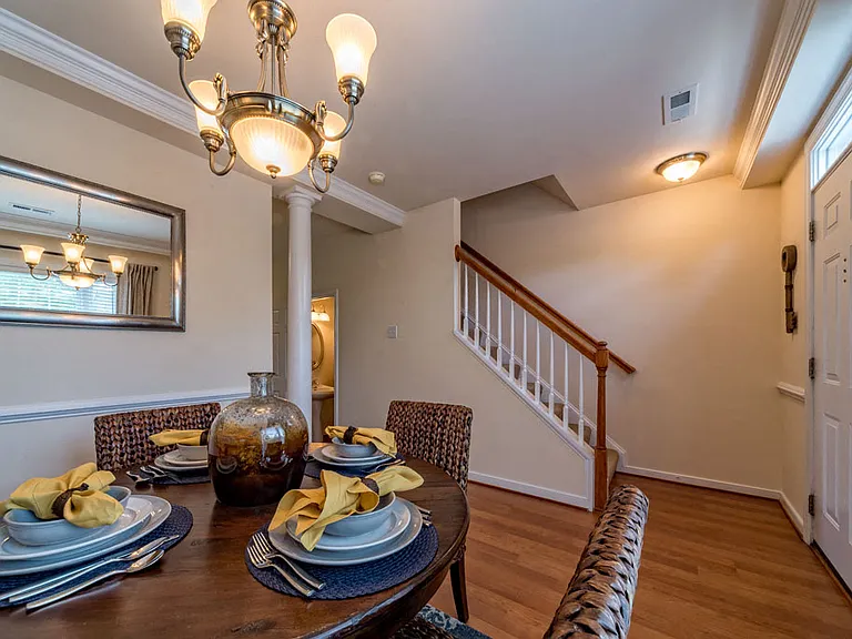 Some homes feature formal dining rooms