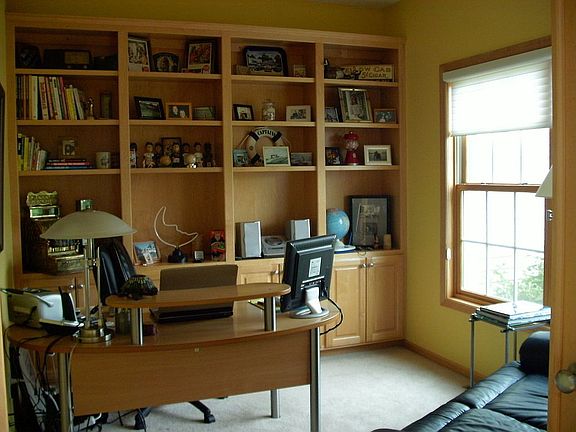 First floor office all in Maple