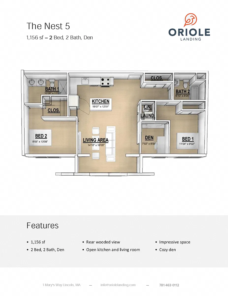 Floor plan Nest 5