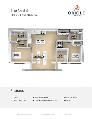 Floor plan Nest 5