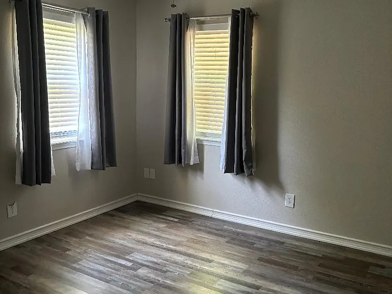 Corner bedroom.