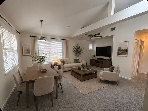 Living / Dining Area
Furniture NOT included