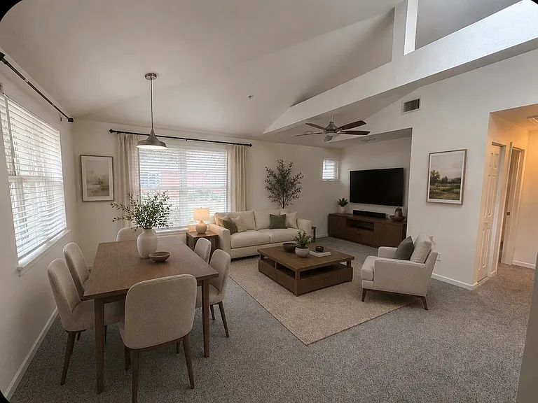 Living / Dining Area
Furniture NOT included