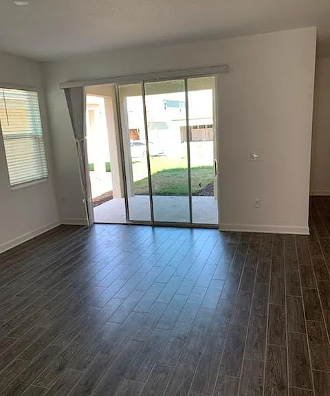 Wood Finished Gray Tiles