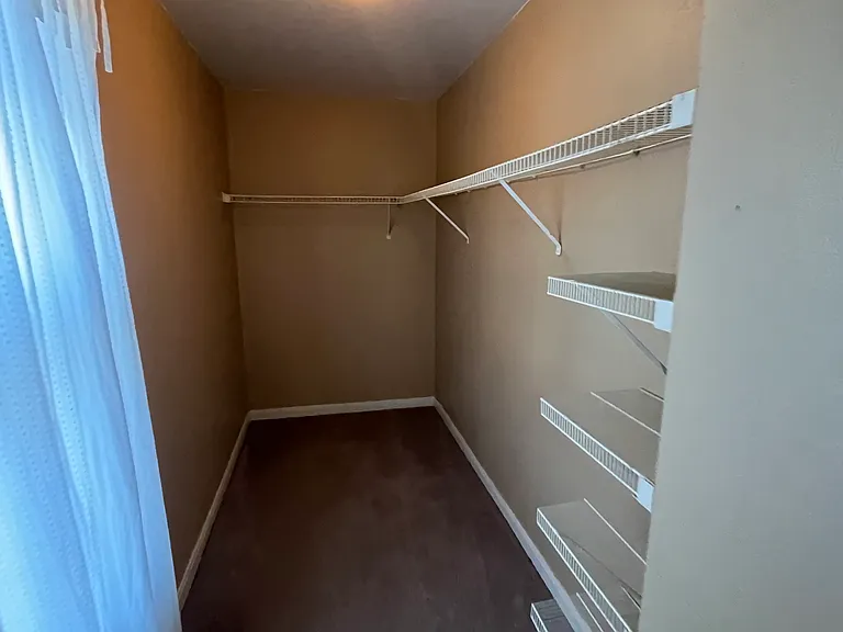 Master walk in closet