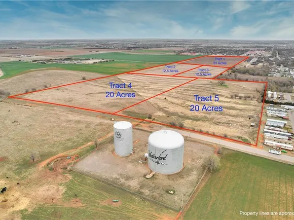 TRACT Four 5 Rural Fld, Weatherford, OK 73096