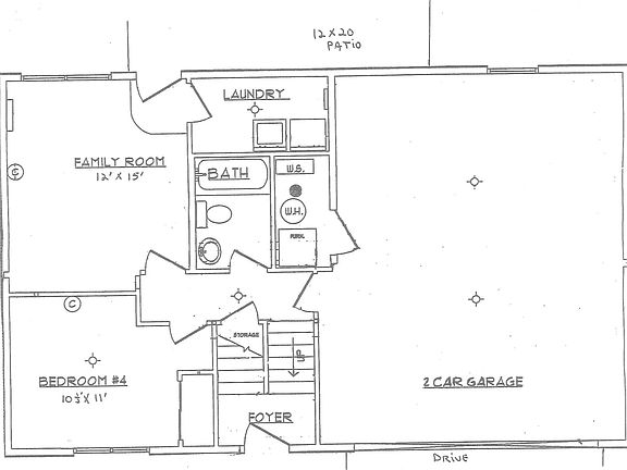 Lower Level Floor Plan