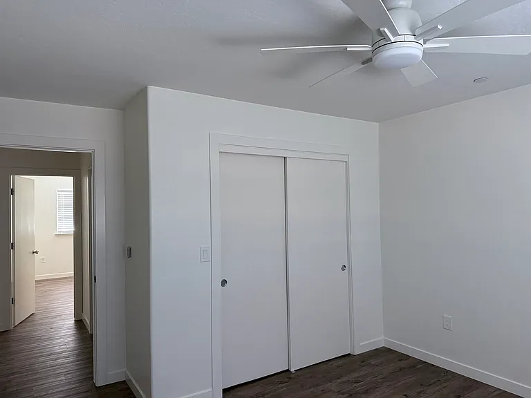 bedreoom and closet