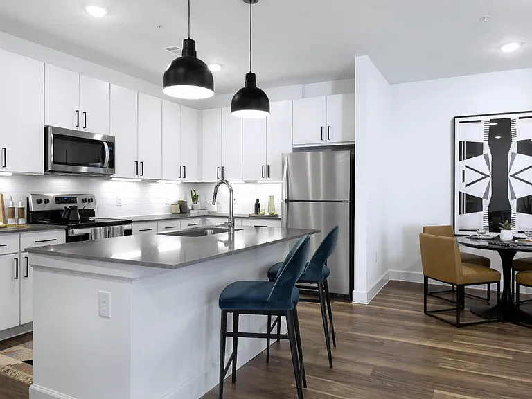 Kitchen with Stainless Steel Appliances