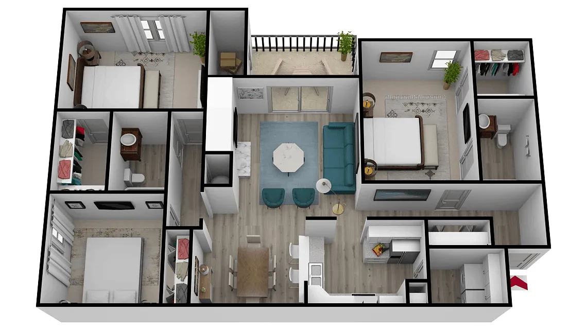 Floor plan C1