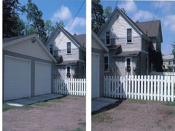 Garage and Back View