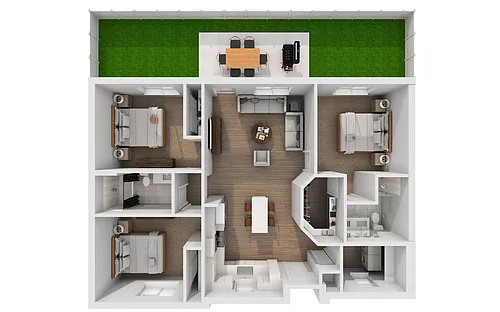 Floor plan Boca Grande