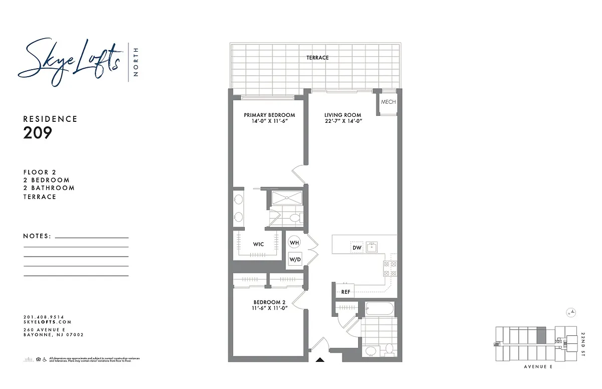 Floor plan 209
