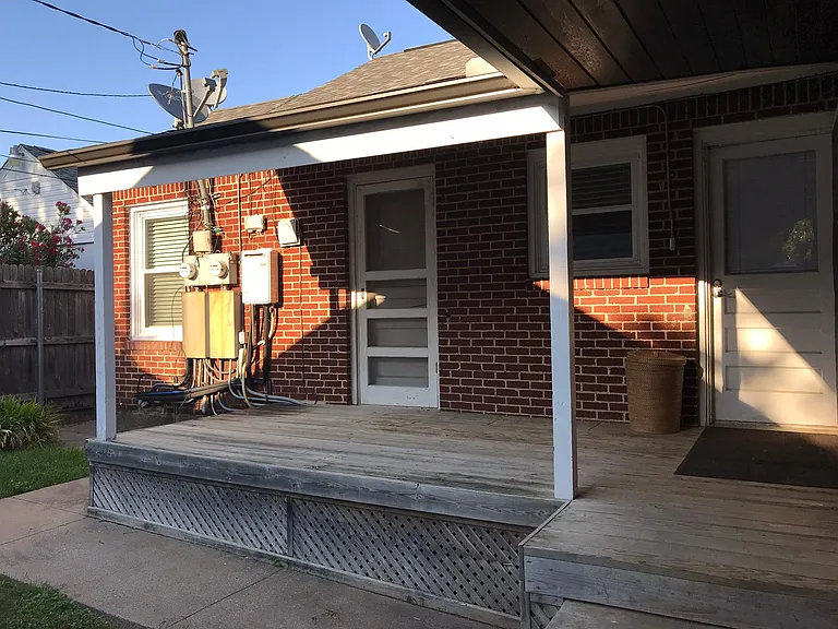 Covered Back Porch