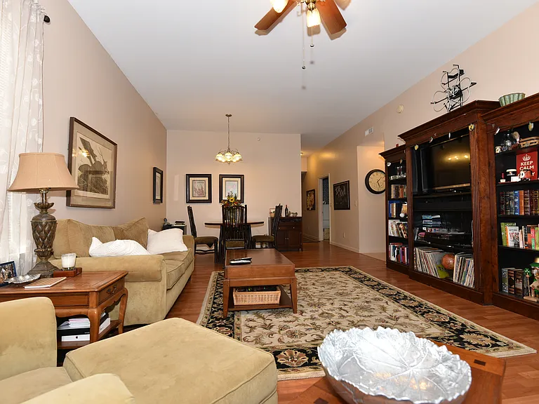 Main room - living room and dining area