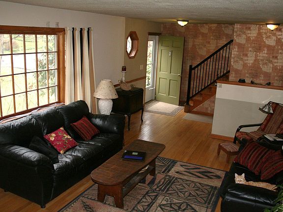 Bright. spacious living room - hardwood fl