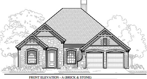 Elevation A BrickStone