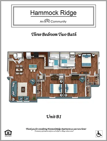 Floor plan 3 Bedroom
