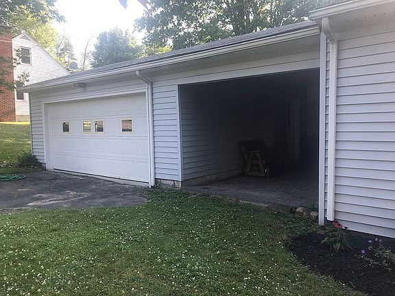 2 car garage w storage