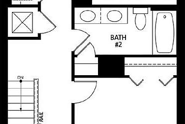 Elevation B - 2nd Floor