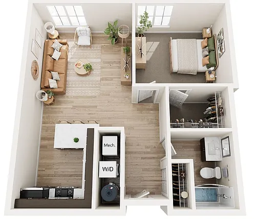 Floor plan 1A