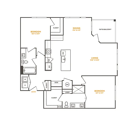 Floor plan B4