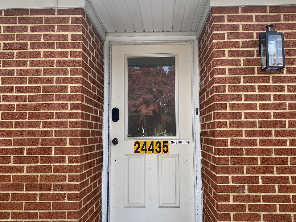 Apartment exterior entrance