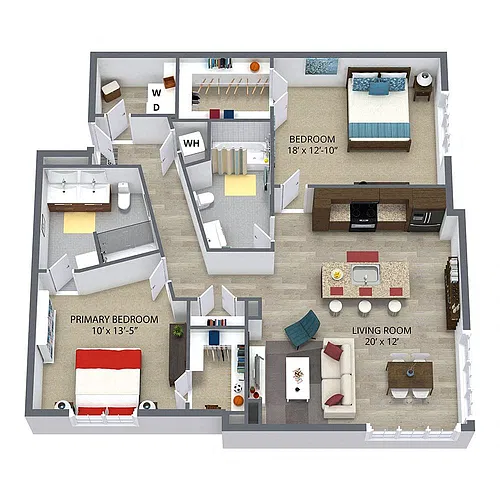 Floor plan The Redbud
