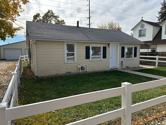 Front yard and front door