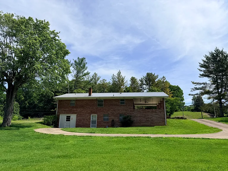 Back of house and Backyard