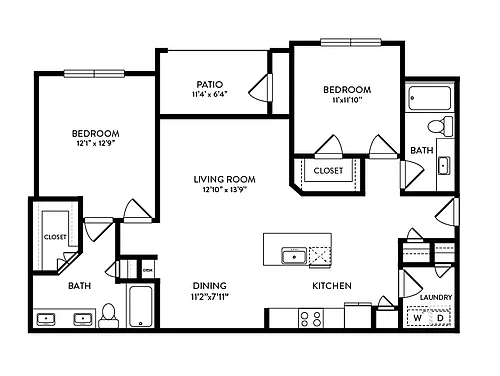 Floor plan Whitestone