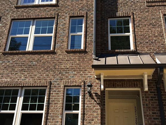 Brick exterior on Person Street