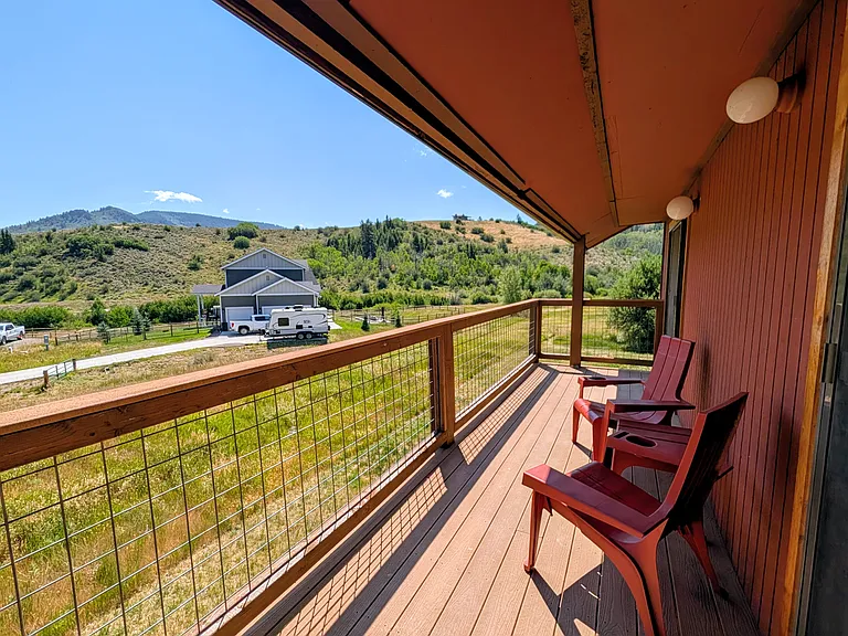 View from back patio