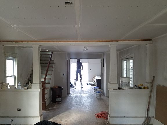 Open kitchen in progress