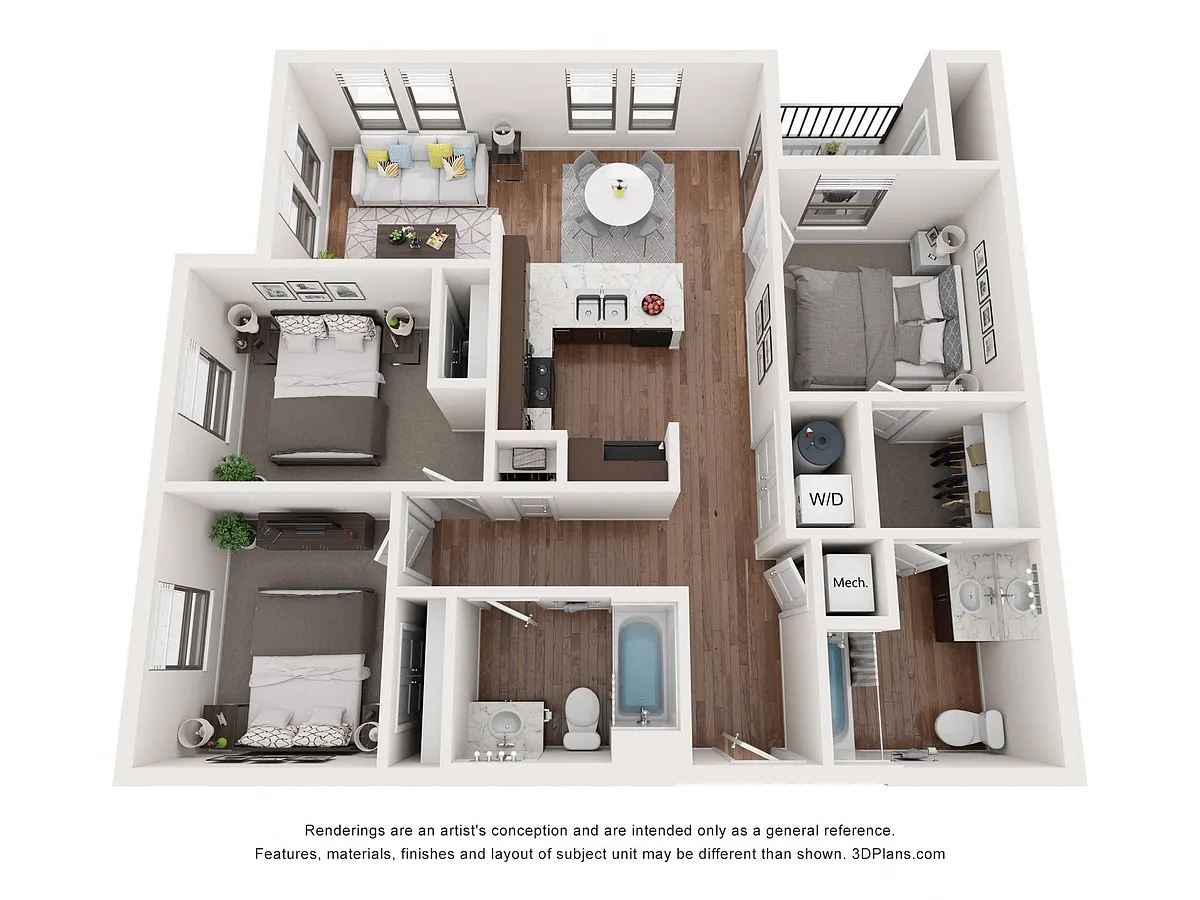 Floor plan C1