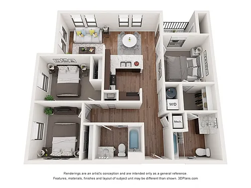 Floor plan C1