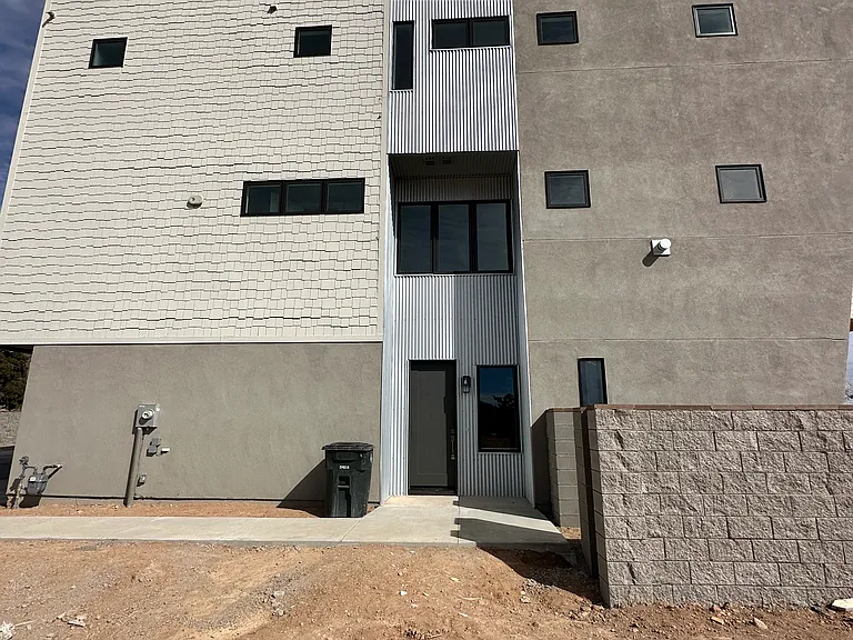 Side view of Townhome