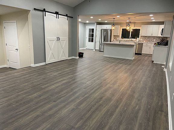 Living room and kitchen 