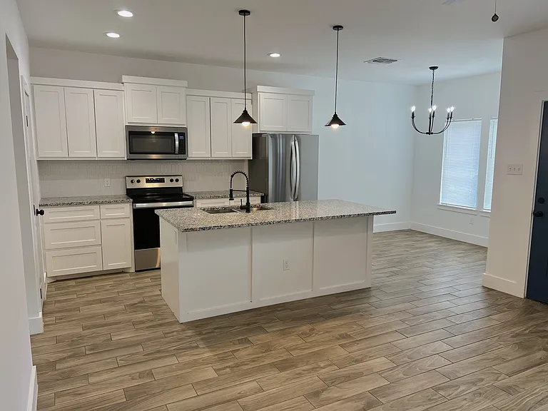 Kitchen and dining area