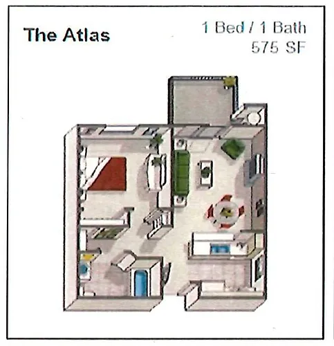Floor plan The Atlas