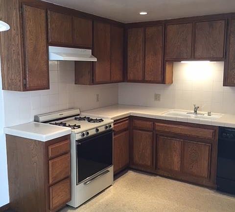 Kitchen with Stove and Dishwasher