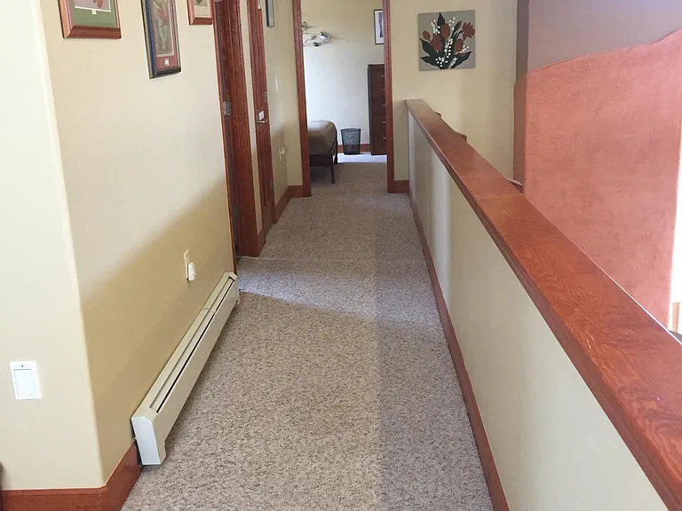 Upstairs hallway.