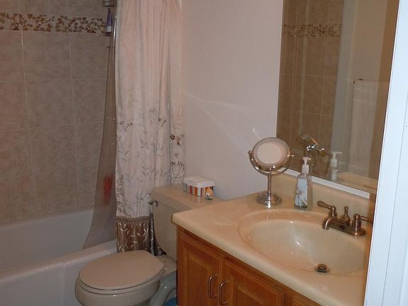 Tile floors, tile shower