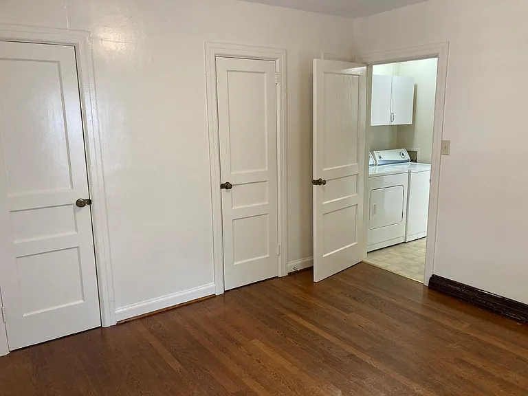Bedroom looking into hallway