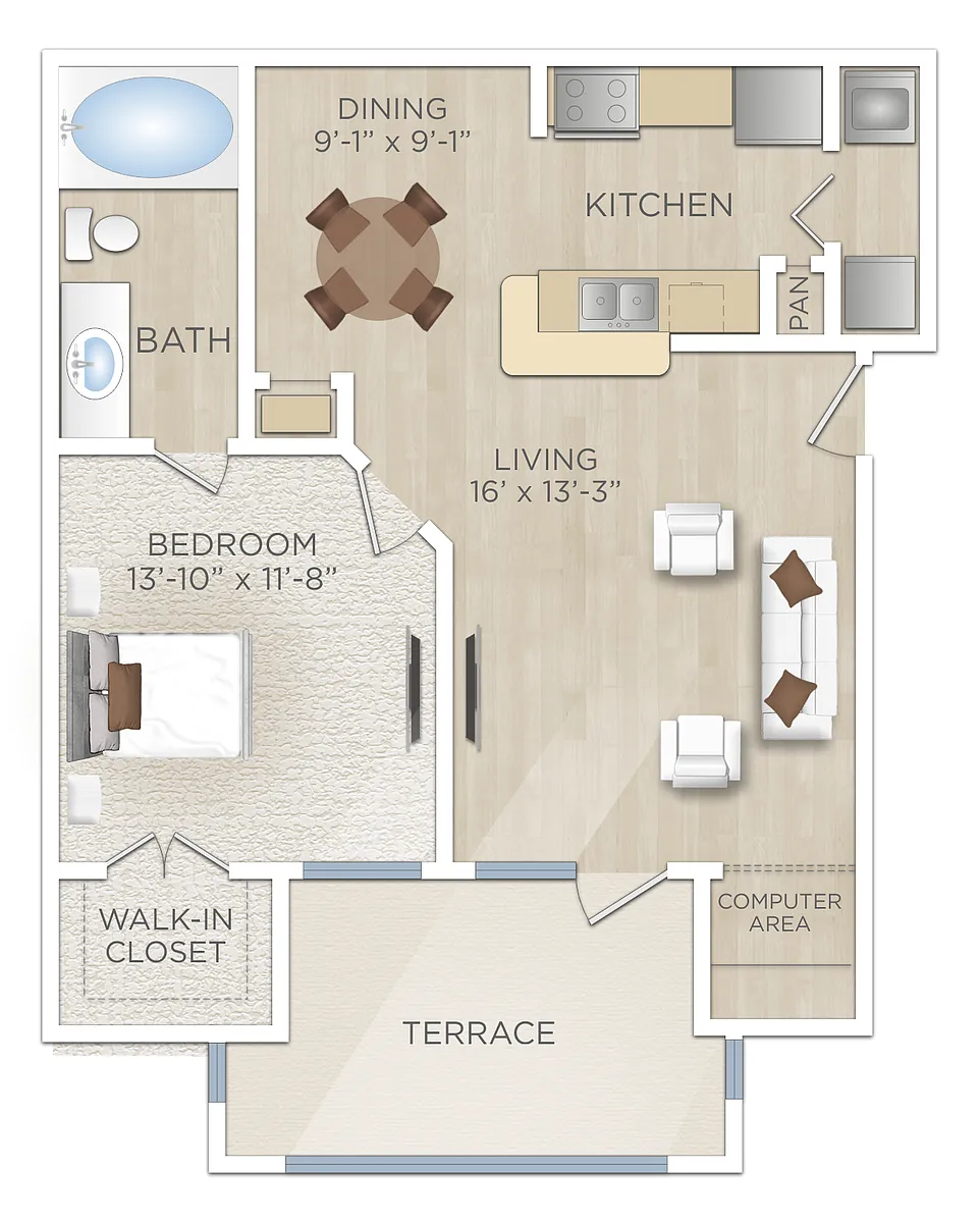Floor plan Molina (A2)