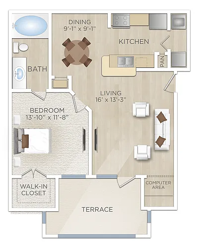 Floor plan Molina (A2)